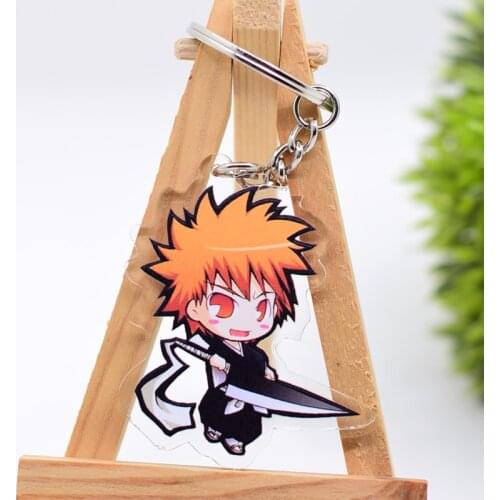 Bleach Keychain Anime Acrylic Cartoon Keyring WL0515
