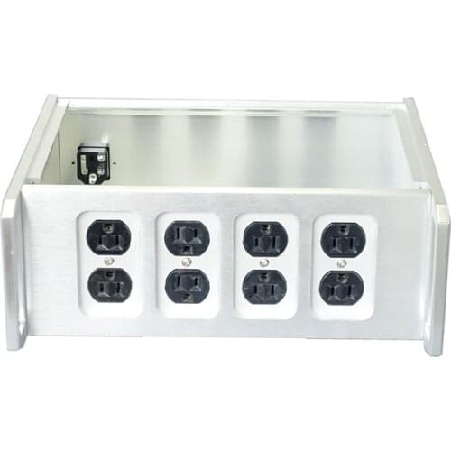 BZ312B Silver Power Box American Standard PSU Chassis HIFI PSU Enclosure DIY Case