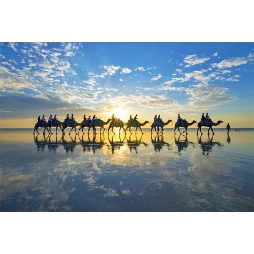 D0831 Landscape Nature Silk Fabric Poster Art Decor Indoor Painting Gift