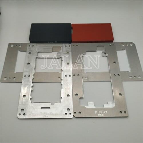 YMJ laminating mold for iphone 6S oca polarizer film lcd Perfectly fit vacuum laminating tested before shipping working good