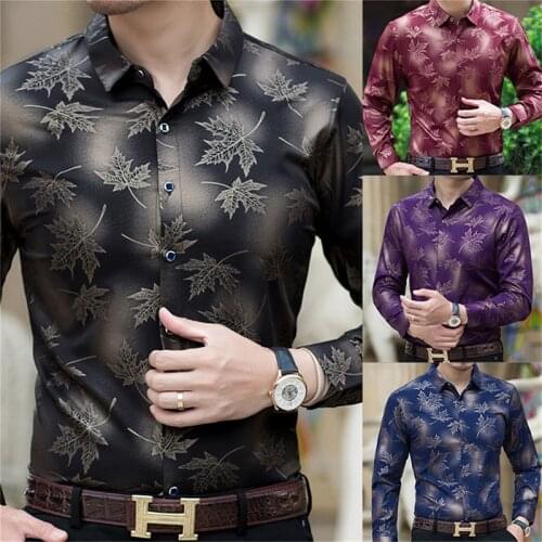 HELTFARM Men's Long Shirts