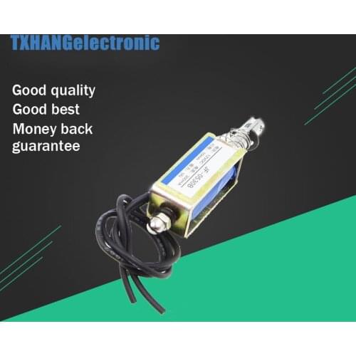 JF-0530B DC24V 300mA 5N/10mm Pull-Push-Type Reset-Style Solenoid Electromagnet