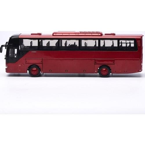 Collectible Alloy Model Gift 1:42 Scale Original Yutong ZK6122H9 Double-decker Transit Bus Vehicle DieCast Toy Model Decoration