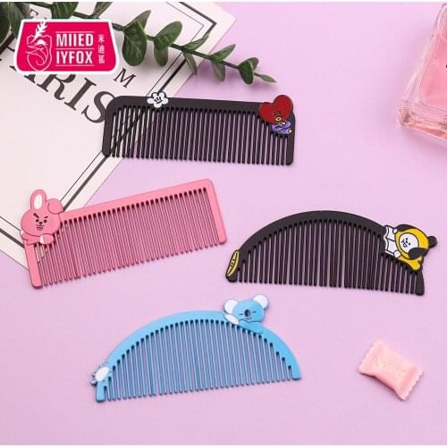 Mini Portable Comb Makeup Comb Straight Hair Comb Cartoon Image Birthday Gift Jewelry