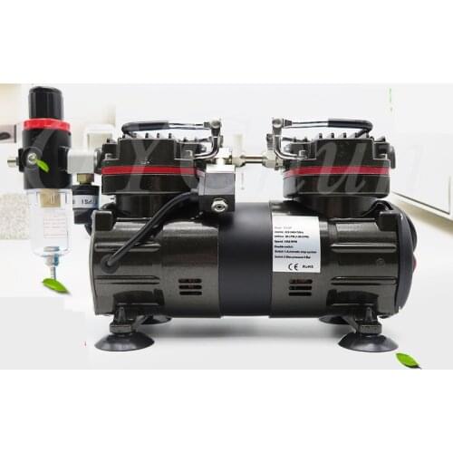 Model airbrush air pump air compressor spray paint color spray pump cake gun painting furniture repair makeup