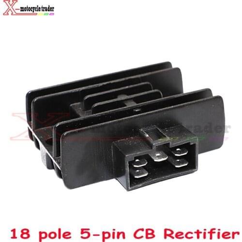 Motorcycle Metal Voltage Regulator Rectifier For Yamaha YBR125 XTZ125E YBR 125 ESD EGS ED E XT125X XT125R