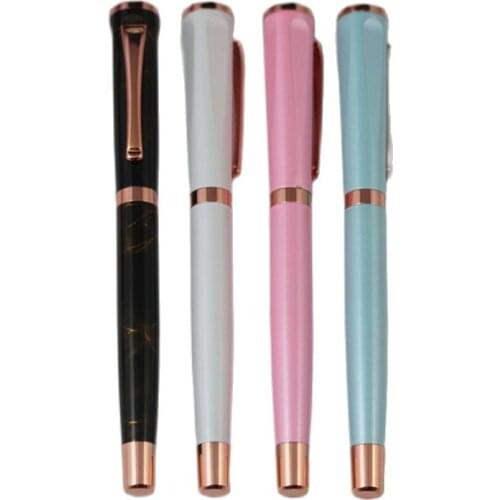 New Business Gift Rollerball Pen Classic Design Luxury Stationery School Office Metal Writing Pen