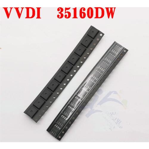 5pcs/lot VVDI 35160 35160DW M35080 Dashboard Red Dot SOP8 IC Chip No Need Simulator 35160WT M35160D0WT EEPROM CG Pro VVDI Prog