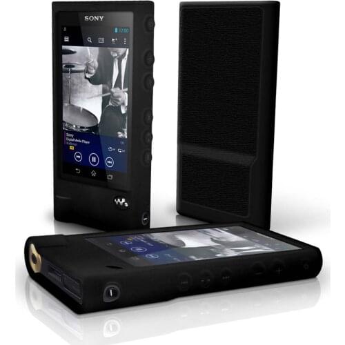 Silicone Rubber Gel Protective Skin Case Cover For Sony Walkman NW-ZX2 NWZX-2 NWZX2 NW ZX2