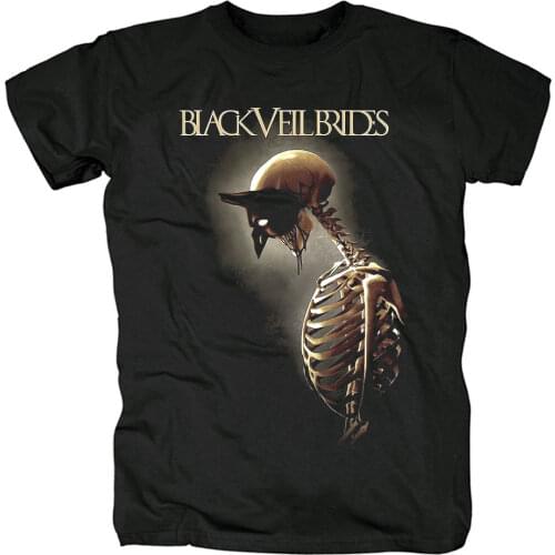 17 kinds Harajuku Streetwear Black Veil Brides Rock Brand shirt 3D demon heavy metal DEVIL Angels skateboard camiseta Tees