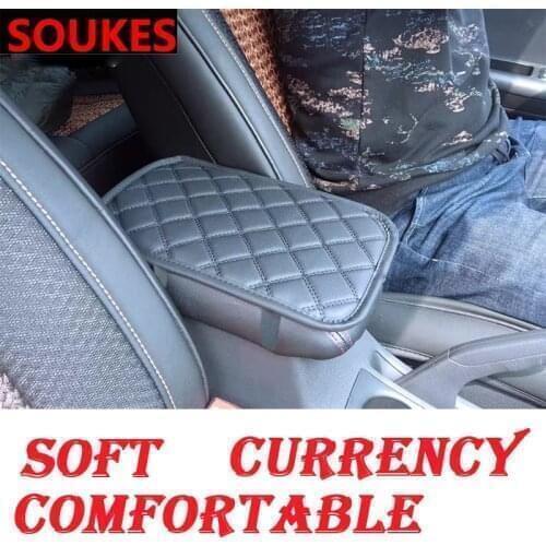 Car Stylling Center Console Armrest Box Pad For Volvo S60 XC90 V40 V70 V50 V60 S40 S80 XC60 XC70 Nissan Qashqai X-TRAIL Juke