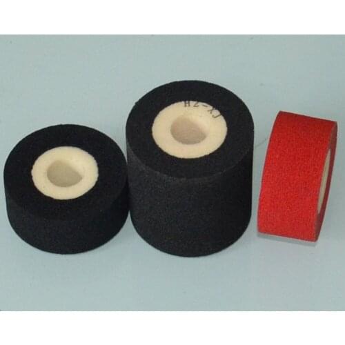 Black Diameter 36mm Height 32mm manual hot stamp coder hot dry roller for HZ 100 coding machine