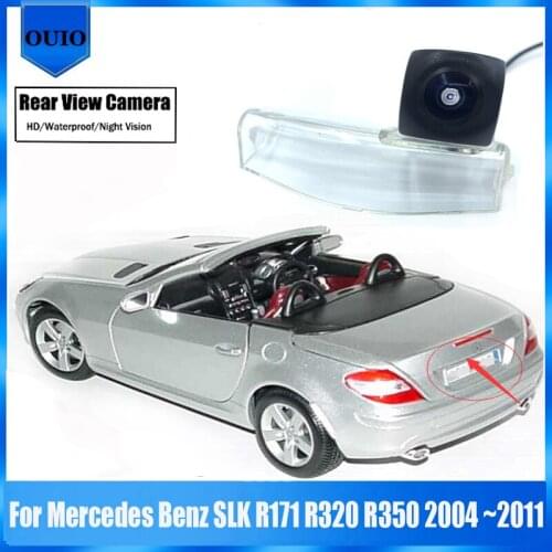 HD Rear View Camera For Mercedes Benz SLK R171 R320 R350 2004 2005 2006 2007 2008 2009 2010 2011 Reverse BackUp Parking Camera