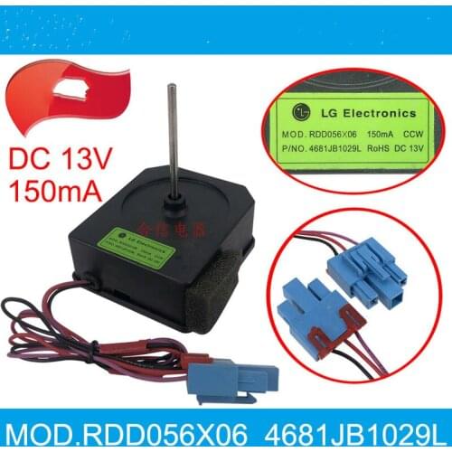 New Original refrigerator freezer fan motor 4681JB1029L DC 13V refrigerator motor parts
