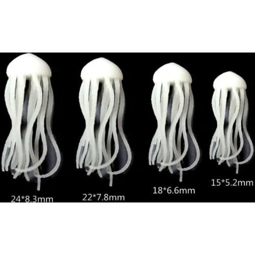 Mini Jellyfish Modeling Resin Mold Ocean Theme Fillers DIY Filling Materials X4YA