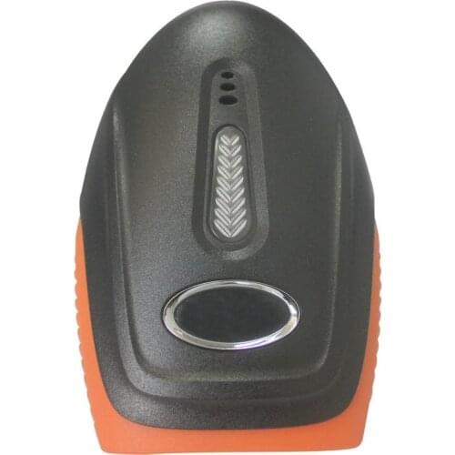 Black Orange Colors CMOS Portable RS232 USB Handheld 2D Barcode Scanner HS-6602