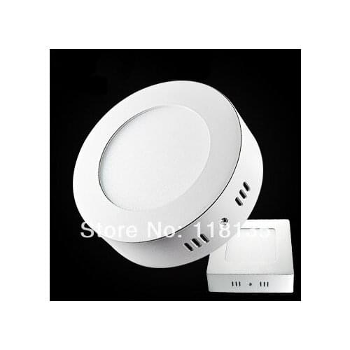 Surface mounted 12w led panel light(174mm dia,LED lumen1080lm) AC85-265V CE&ROHS Kitchen Bathroom led light free shipping