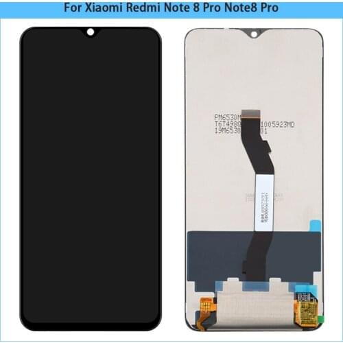 New 6.53 inch For Xiaomi Redmi Note 8 Pro LCD Display Touch Screen Panel Digitizer Assembly Display Screen Replacement Parts