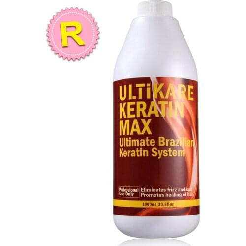 1000ml Brazilian Keratin Treatment at home 12% Keratin Smoothing System for Resistant Hair or Kinky Curly Hair