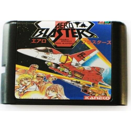 Aero Blaster 16 bit MD Game Card For Sega Mega Drive For SEGA Genesis