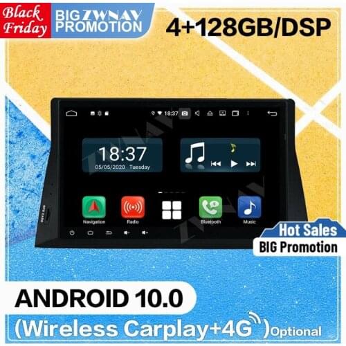 128G Carplay Android 10 Car DVD Player for Honda Accord 8 2008 2009 2010 2011 2012 BT GPS Navi Auto Radio Audio Stereo Head unit