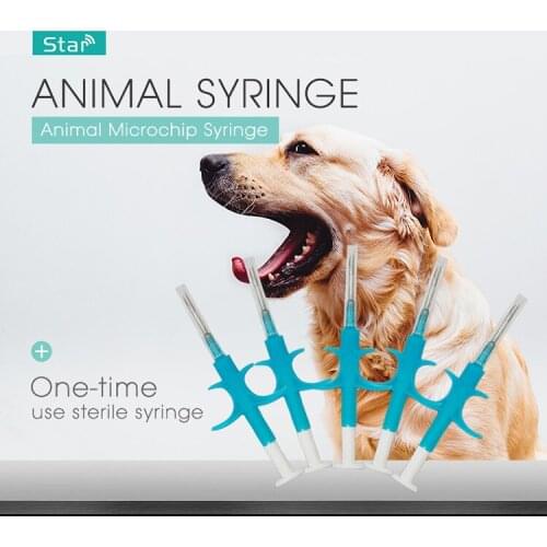 Free shipping Small 100pcs 134.2KHz Dog RFID Glass Chips For Cow Cat Pet Identification/Tracking Microchips Animal ID Injectors