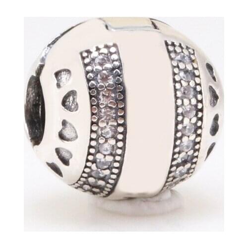 Bewill Hot Sale Genuine 100% 925 Sterling Silver Classic Positioning Buckle Suitable For Original Diy Bracelet