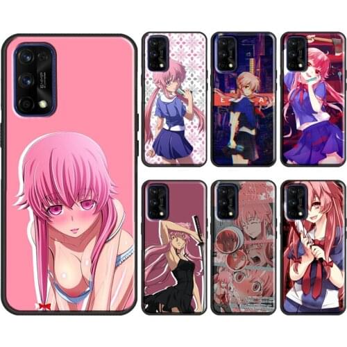 Future Diary Yuno Case For OnePlus 9 Pro 8 Pro 7T 8T 9R Nord Cover For Realme 8 Pro 6 7 Q3 Pro GT Neo C3 C21