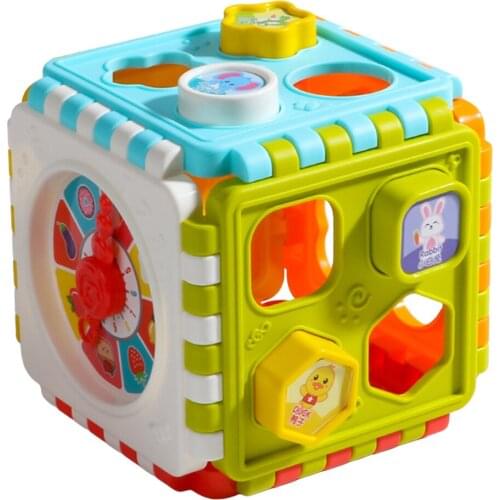 Kids Early Education Toy Activity Play Cube Kids Educational Play Cube