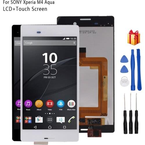 For SONY Xperia M4 Aqua LCD Display Touch Screen Digitizer For Sony Xperia M4 Display E2303 E2306 E2353 E2312 E2333 E2363 LCD
