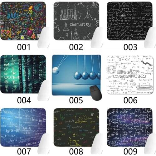 Physics Element Wallpaper White Novel Useful Gaming Office Washing Base MousePad