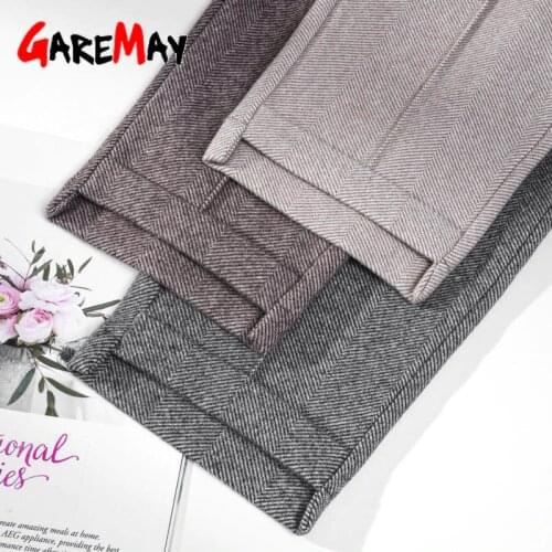 Женские брюки в клетку GareMay China At AliExpress