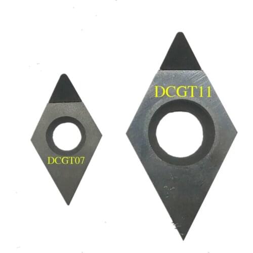 Hot Diamond Inserts DCMT070204 DCGT070208 DCGT11T302 DCMT11T304 DCGT11T308 For Aluminium Lathe Turning Cutter Blade Tool PCD CBN