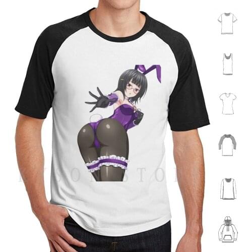 Sona Sitri Bunny Anime Girl Booty | High School Dxd T Shirt Cotton Men Diy Print Rias Gremory Highschool Dxd High