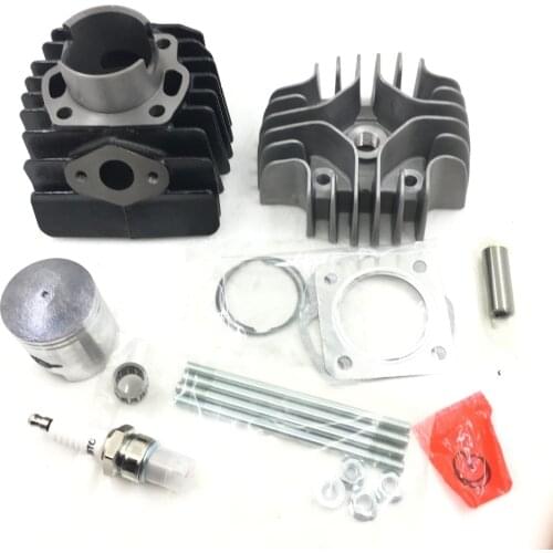 SherryBerg Cylinder Piston Ring Gasket Top End Kit 11210-04012-0F0 11111-04001 12110-43000 For Suzuki Quadrunner LT50 1984-1987