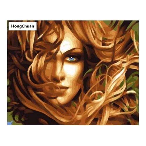 Beauty 5D DIY Diamond Painting Cross Stitch Ladies Needlework Home Decoration Square/Round Mosaic Diamond Embroidery