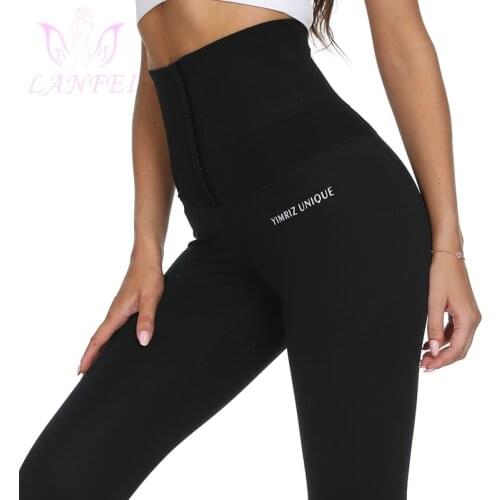 LANFEI Seamless Pants Female Waist Trainer Body Shaper Leggings Fitness Push Up Gym Tights Proof Butt Lifter Workout Sportswear