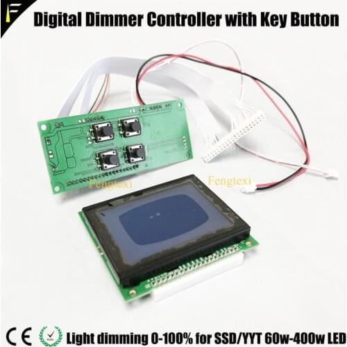 Medical 90W LED Endoscope Light Source Brightness Dimming & Temperature Monitoring Display Controller PCB Keyboard PWM Parts