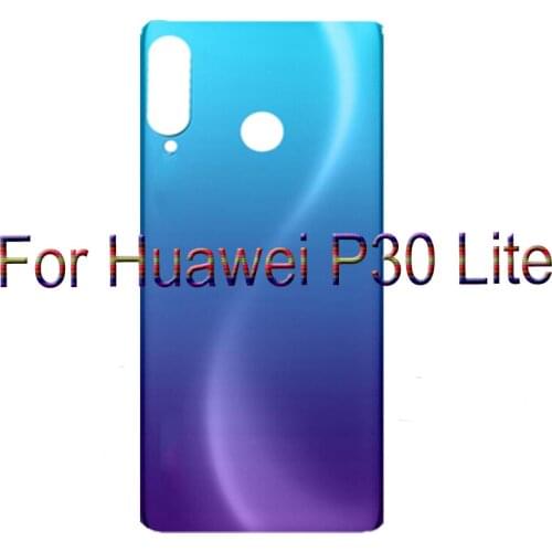 100% New Battery Back Rear Cover Door Housing For Huawei P30 Lite Battery Back Cover For Huawei P 30 Lite Repair Parts P30Lite