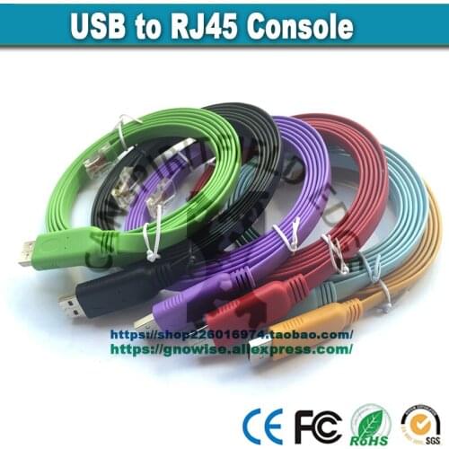 New USB to RJ45 Console Cable For Cisco and Juniper 6Feet