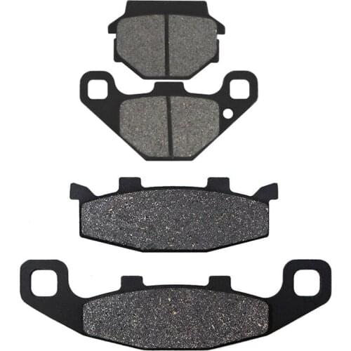 Motorcycle Front and Rear Brake Pads for KAWASAKI EX 500 EX500 Ninja 1994-2009 GPZ500S GPZ 500S EX500 1994-2001