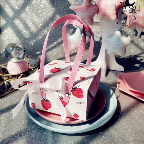 Wedding gifts for guests Paper bags Box for a gift mystery box packaging bags for business Communion details for guests mini bag