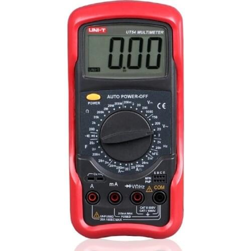 UNI-T UT54 Digital Multimeter Voltmeter Ammeter Ohmmeter Electrical Meter with LCD display multimeter