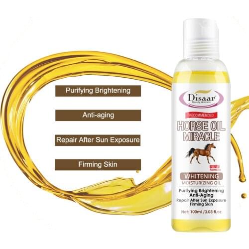 100ml Disaar Horse oil body moisturizing oil body care anti-frizz moisturizing massage oil beauty products skin care products