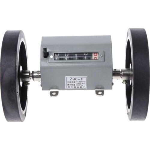 Z96-F Mechanical Length Distance Meter Counter Double Rolling Wheel 0-9999.9m A0KF