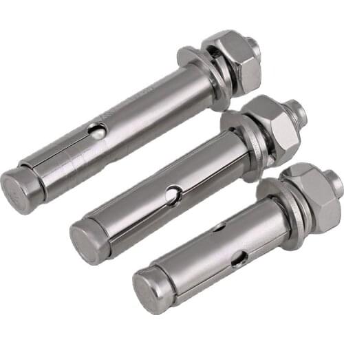 316 stainless steel expansion screw bolt extended extra long broaching wire m10m12 1Pcs