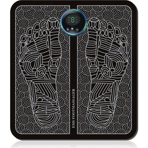Fitness EMS Tens Acupuncture Foot Massager Muscle Stimulator Acupoint Mat Health Care Foot Muscle Electric