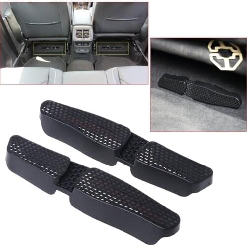 2 Pcs Car Rear Seat Air Condition Vent Outlet Cover For AUDI A3 S3 SEAT LEON 5F