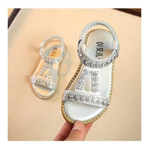 Summer Style Girls Sandals Children Toddler Kids Girls Beach Sandals Cute Bow Girls Princess Shoes Sneakers