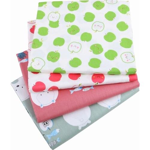 Nanchuang Bear Series Twill Cotton Fabric For DIY Quilting Sewing Of Baby&Children Cushion Sheet Pillow Cushion Curtain Material